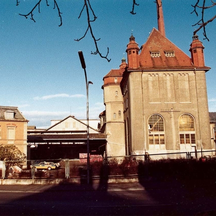 Altes Gebäude der CONRADYGRUPPE in Gottmadingen